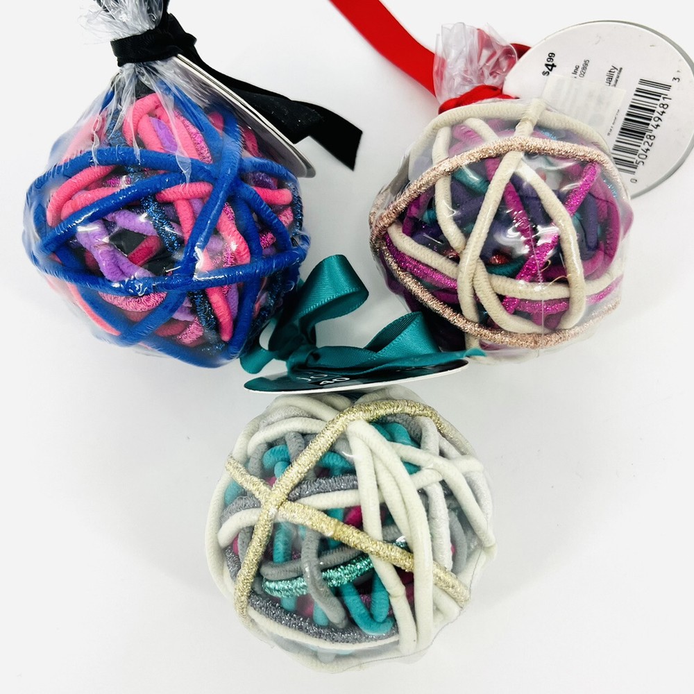 Ouchless No Metal Elastic Hair Ties Ponytail Holders – Multiple Colors – 120 Ct