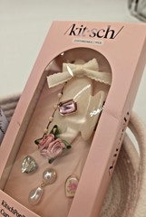 Kitsch x Bridgerton Bundle Pillow Scrunchies Satin + KitschPop Claw Clip Charms