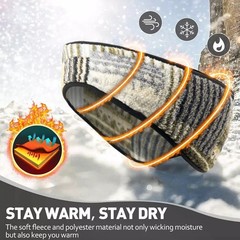 Fleece Headband Winter Ear Warmer Cover Outdoor Head Band Headwear for Women Men