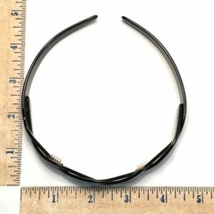 Women’s Headband Braided Buckle Thin Hair Band Charles Wahba New Made in France