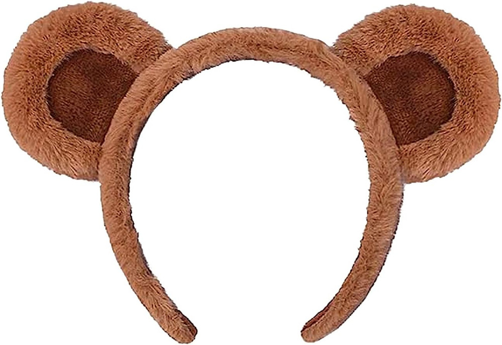 Brown Bear Ears Headband, Bear Headband, Arthur Costume, Cute Headband Animal He