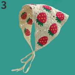 Women Floral Knitted Headband Hair Accessory Band Crochet Hollow Out Sweet
