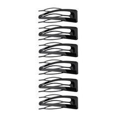 Revlon Double Grip Hair Clips 6 Count Non-Slip Strong Hold Styling Accessories