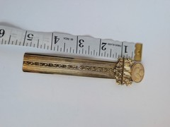 Vintage Gold Tone Cameo Bookmark Angel Cherub Book Marker Decorative Gift