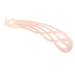 Parcelona French Curved Large 4″ Celluloid Banana Hair Clip for Women