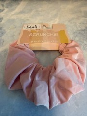 pink scrunchie by Fresh Start