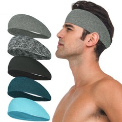 Running Headbands for Men Women Yoga Fitness Workout Unisex Quick-Dry Sweatband