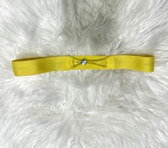 Lululemon Yellow Headband Womens O/S Athletic Yoga Fitness Stretch Hair Band