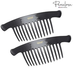 Parcelona France Arch Extra Large Shell 13 Teeth Interlocking Side Hair