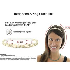 6pcs Adjustable Braided Headband Women Hair Accessory Bohemian Boho Coachella