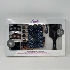 Goody 51-PC Hair Accessories Kit, Neutral Colors w/ Tanglefix