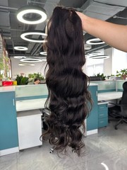 Discounted Sale 20″ Loose wave 360 lace Wig human hair for women