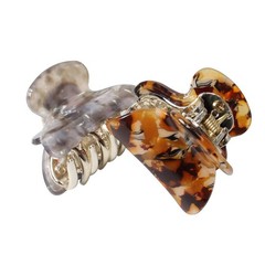 1.57 inch Small Acrylic Hair Claw Clips for Girls and Women Marbling Hair Clips