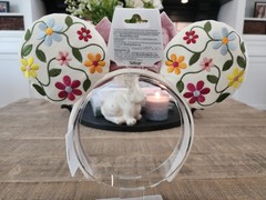 Disney Parks x Baublebar Minnie Mouse Floral Adult Ear Headband