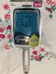 Goody Quickstyle Paddle Brush Removes Water Hair Microfiber 07358 NIP RETIRED