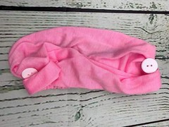 Headband with Buttons Doctors Nurses Pink Functional