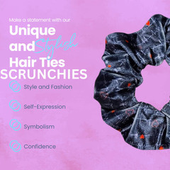 Nurse Scrunchie Hair Tie Nursing Inspired Velvet No Crease Hair Accessory for Nu
