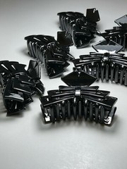 6 Piece Black Claw Hair Clip Women Hair Accessories Medium Size