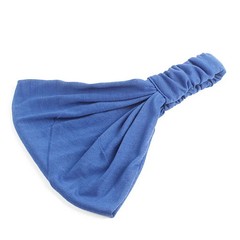 Summer Women Cotton Headband Elastic Wide Soft Sports Yoga Knotted Sweatband