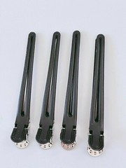 AU 4X Hair Cut Section Apart Salon Styling Clips Clamp Claw Crocodile Snap Tool