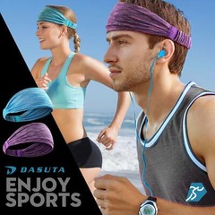 Sweatband Elastic Headbands for Men Women Sports Running Yoga Fitness Gym Dance