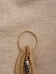 Synthetic Dreadlock Pony Tail Hair Tie- 18 ” Blonde
