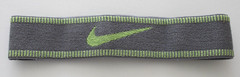 Nike Sport Elastic Headband Particle Grey/LT Lemon Twist Adult Unisex