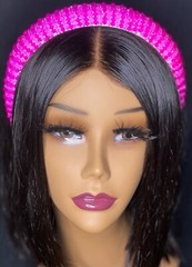 Bling Diamond Sparkling Rhinestone headbands, Embellished headband for weddings 
