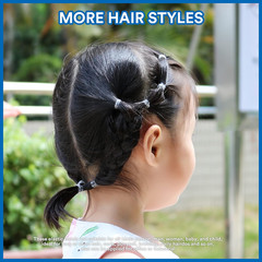 Teenitor Clear Elastic Hair Bands, 2000Pcs Mini Hair Rubber Bands, Hair Ties, So