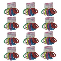 120 Elastic Hair Ties Elastic Bands Ropes Ring Scrunchies with Glitter