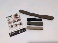 Medium PONY-Os for Fine – Normal Hair And Bun Barz Neutral Colors Volume Nonslip