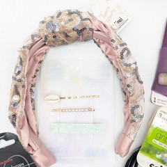 Scunci Goody & Basic Solutions headband and clip bundle
