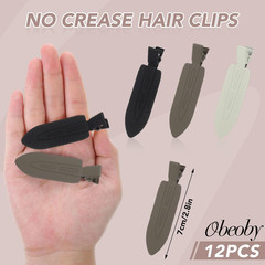 12 Pcs No Bend No Crease Hair Clips, Hair Clips Barrettes for Styling for Women