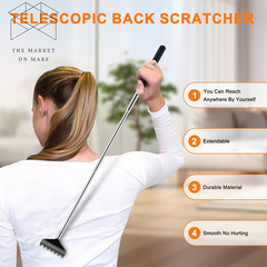 6 Pack Back Scratcher, Stocking Stuffers for Women Men Teens Bulk Christmas Gift