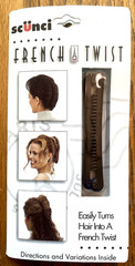 NOS – Scunci French Twist Clip – Vintage 90s – Updo – Prom/Wedding Hair
