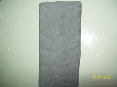 WASHINGTON DC ~Sports SWEATBAND Headband Men Workout Running Basketball Grey