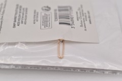 Christian Dior Holiday Star Hair Pin Barrettes Beauty Clips Silver Gold Logo