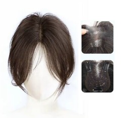 2.75″x4″Traceless Front Lace 100%Human Hair Hairline Topper Cover Head Top 10″