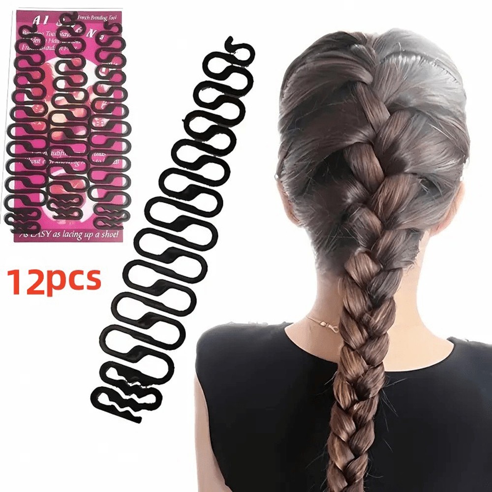 Portable ABS Lazy French Centipede Hair Braiding Tool fits Relaxing Hair Texture
