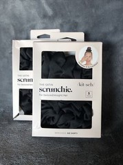 2PK Kit•sch The Satin Scrunchie For Textured/Straight Hair • 5 Pieces