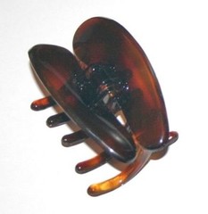 Girls Hair Claw Jaw Clip Butterfly Bug Angel Wing Fun Novelty New Made in France
