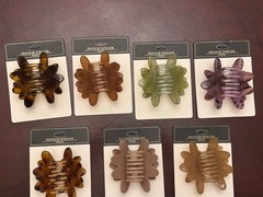 Hair Accessories For Women Waterlily Claw Clip Lot Of 7