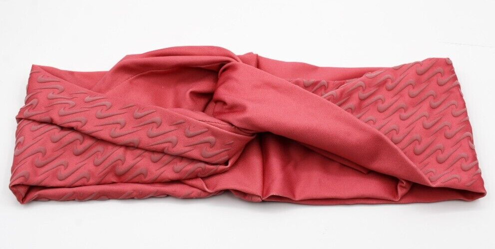 Nike Twist Knot Headband Puff Print Unisex Adult Archaeo Pink/Cedar/Sail