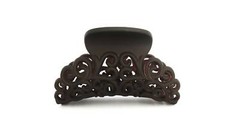Smaller medium filigree hair claw clip