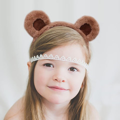 Brown Bear Ears Headband, Bear Headband, Arthur Costume, Cute Headband Animal He