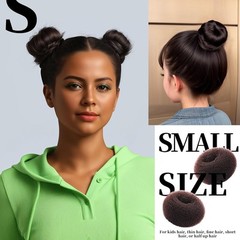Teenitor Donut Hair Bun Maker Set, Shaper Set with Large, Medium,…