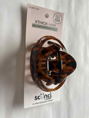 Scunci Claw Clip XThick Hair , All Day Strong Hold ( 1 pc ) Tortoise Jaw 32690