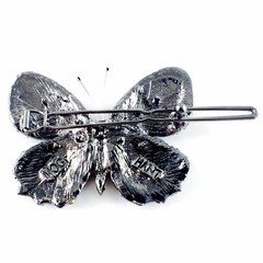 USA BUTTERFLY Hair Clip Hairpin use Swarovski Crystal Elegant Unique Blue B-1