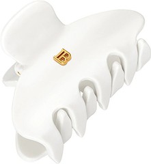 New Balmain Cellulose Acetate Pince à cheveux Small White