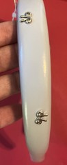 Headband Light Blue Silver Bow Accents Women Teens